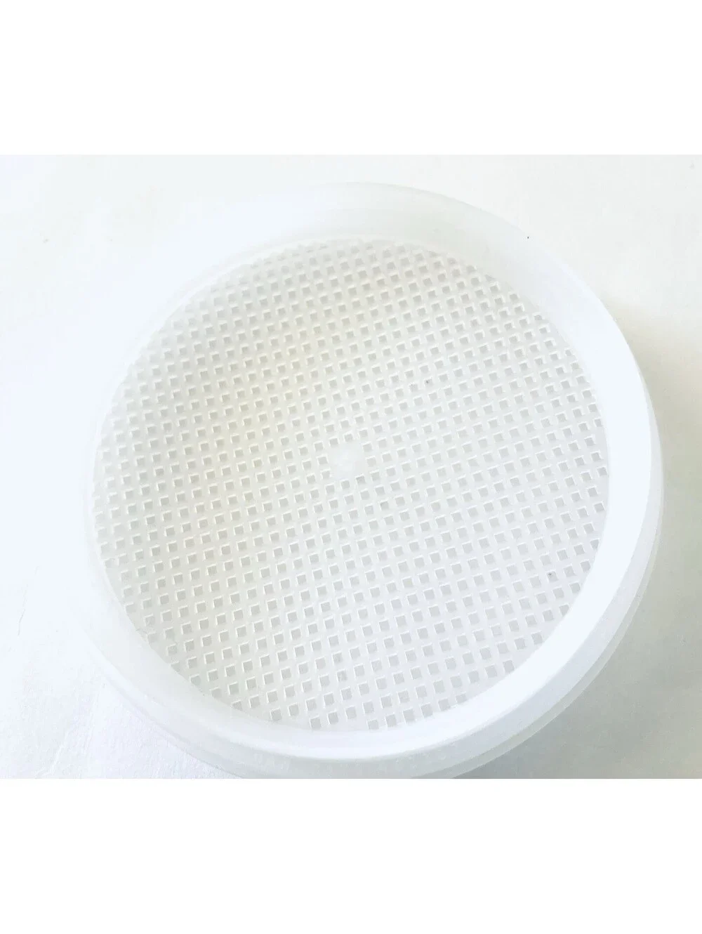Vintage Tupperware Hamburger Patty Keepers Set of 2 Clear 2 Sizes Replacement